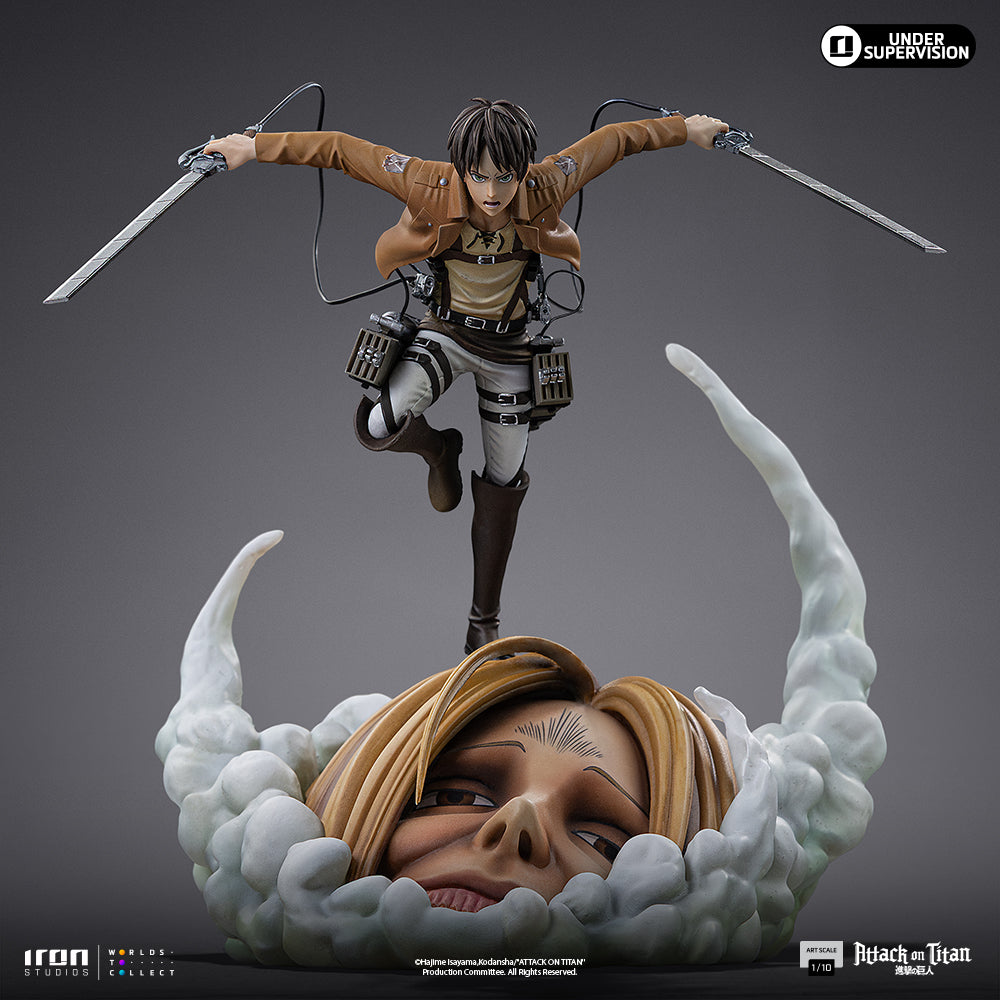 Pre-Order - Statue Eren Jaeger - Attack on Titan - Art Scale 1/10 - Iron Studios