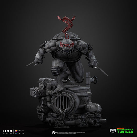 Pre-Order - Raphael (Black and White Variant) - Teenage Mutant Ninja Turtles - BDS Art Scale 1/10 - Iron Studios