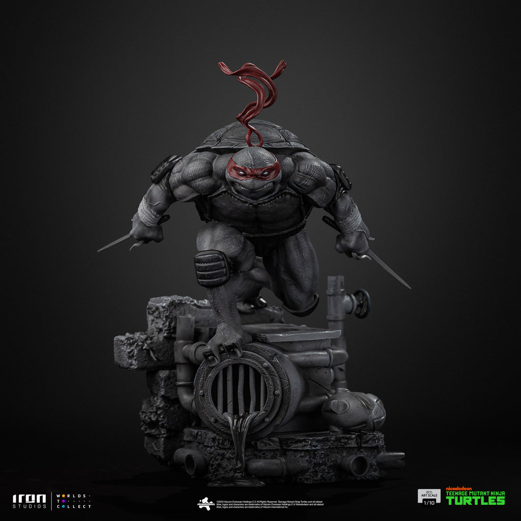 Pre-Order - Raphael (Black and White Variant) - Teenage Mutant Ninja Turtles - BDS Art Scale 1/10 - Iron Studios