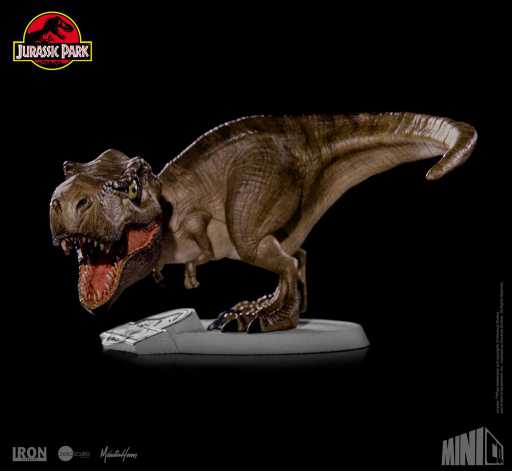 Statue Tyrannosaurus Rex - Jurassic Park - MiniCo - Iron Studios