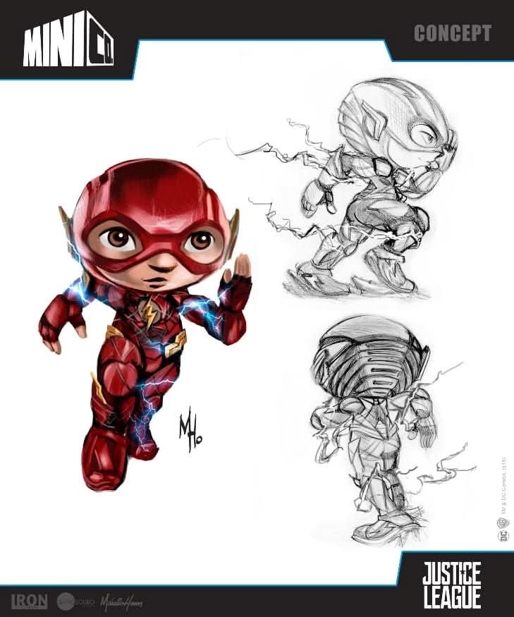 The Flash - Justice League - Minico - Iron Studios