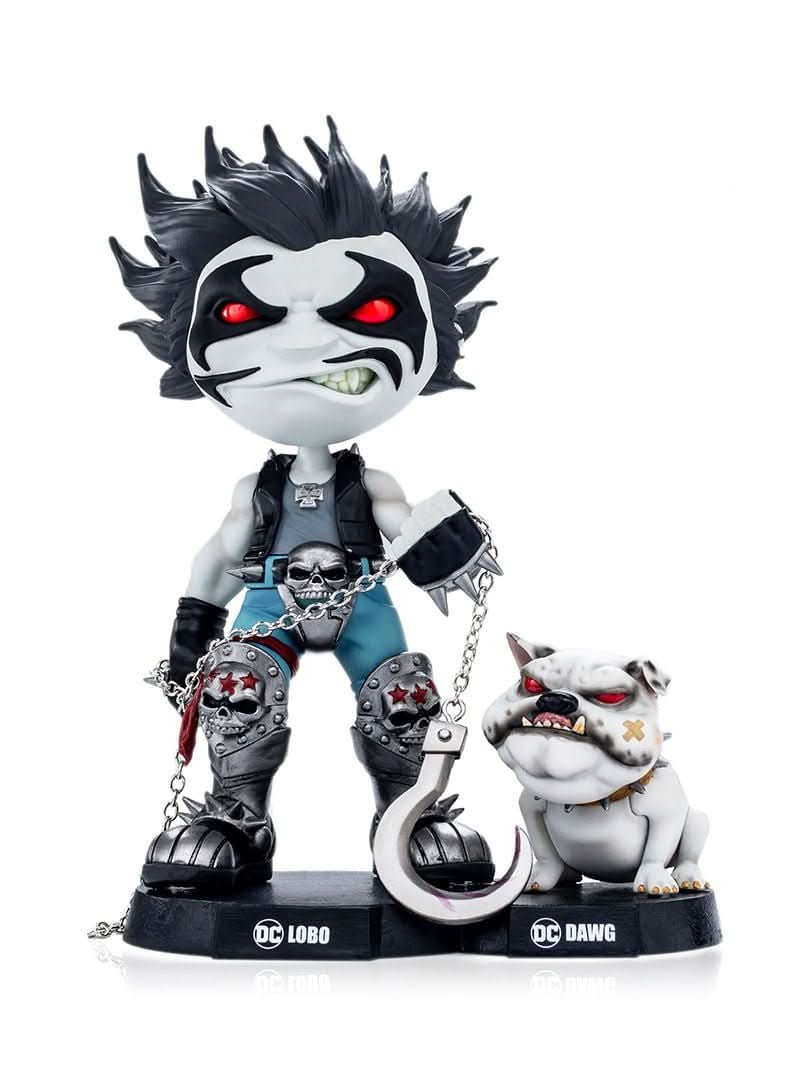 Statue Lobo and Dawg - DC Comics - MiniCo - Iron Studios