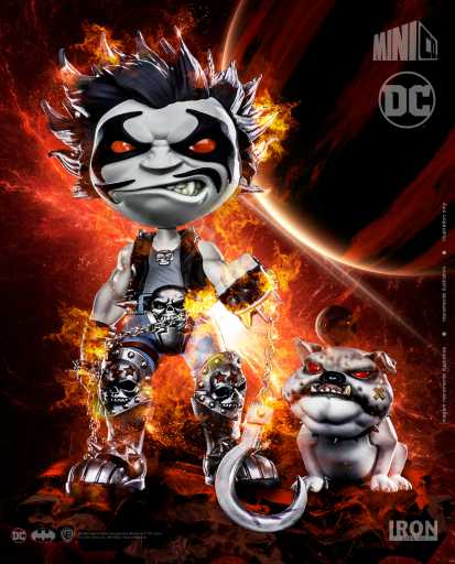 Statue Lobo and Dawg - DC Comics - MiniCo - Iron Studios