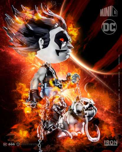 Statue Lobo and Dawg - DC Comics - MiniCo - Iron Studios