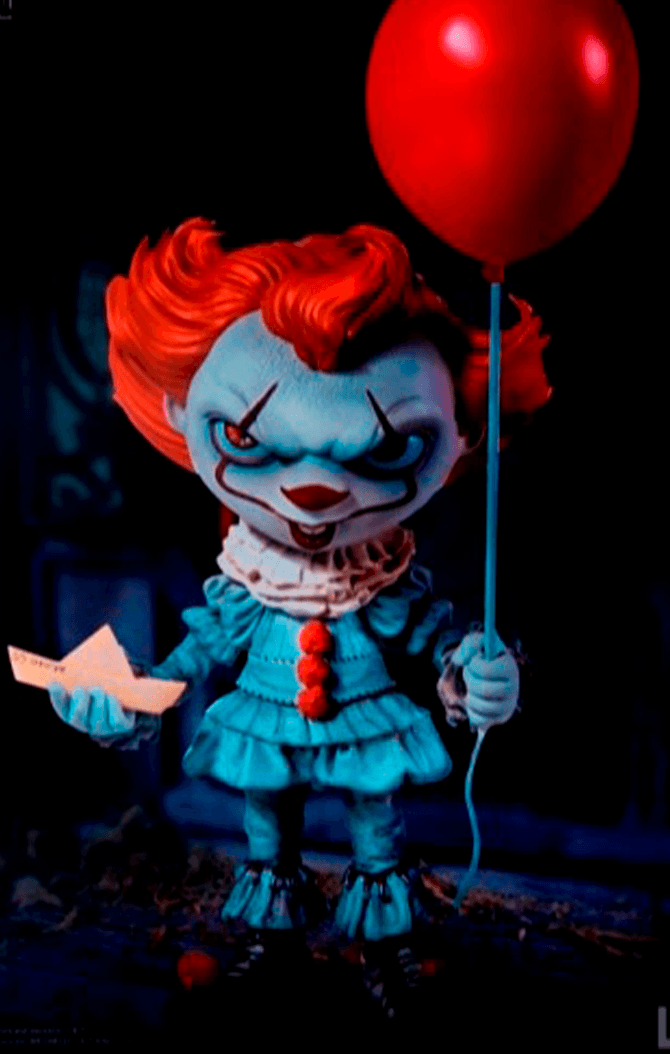 Statue Pennywise Deluxe - It - MiniCo - Iron Studios