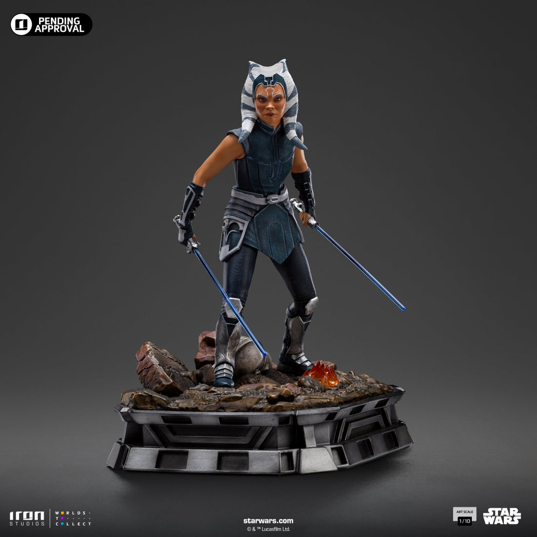 Digital Pre - Order - Statue Ahsoka Padawan version - Star Wars: Ahsoka Series - Art Scale 1/10 - Iron Studios