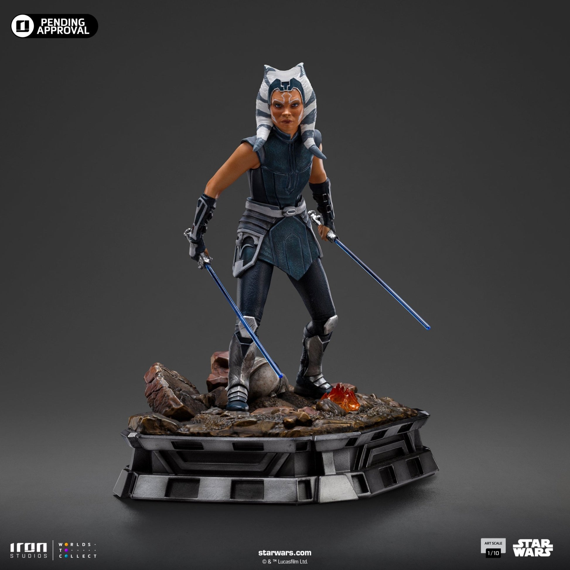 Digital Pre - Order - Statue Ahsoka Padawan version - Star Wars: Ahsoka Series - Art Scale 1/10 - Iron Studios