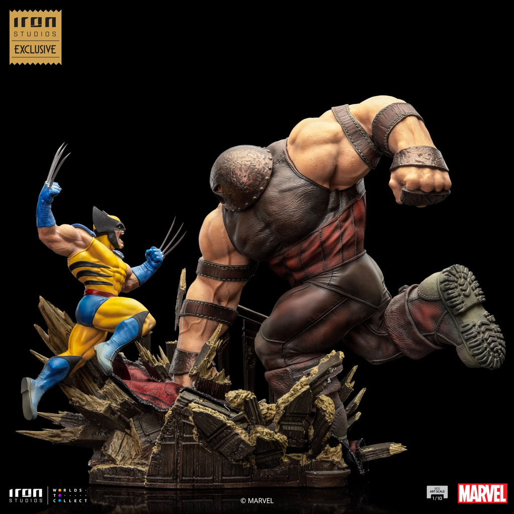 Statue Wolverine vs Juggernaut - X-Men - Art Scale 1/10 - Iron Studios