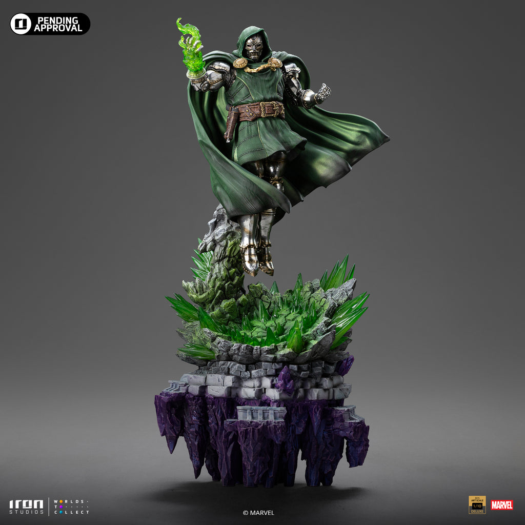 Pre-Order- Statue Doctor Doom Deluxe - Infinity Gauntlet Diorama - BDS Art Scale 1/10 - Iron Studios