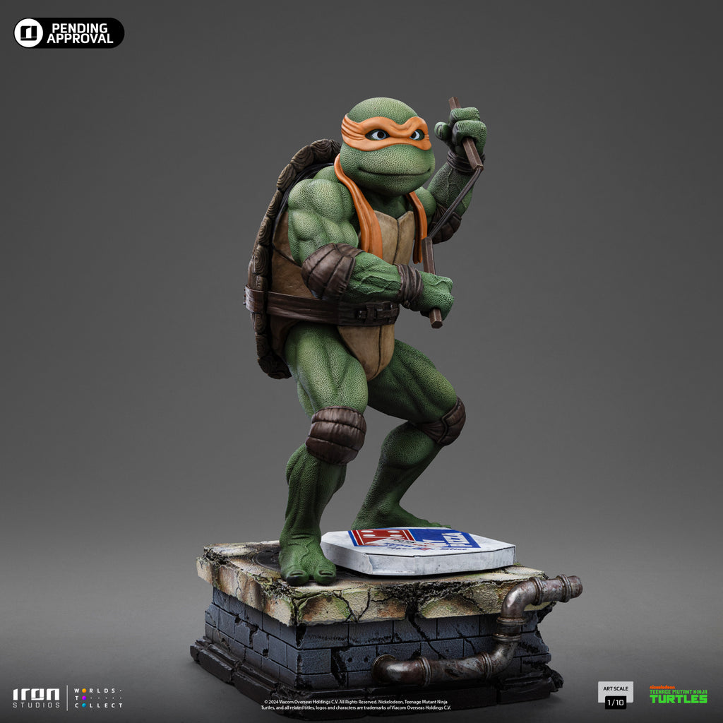 Statue Michelangelo - TMNT Movie - Art Scale 1/10 - Iron Studios