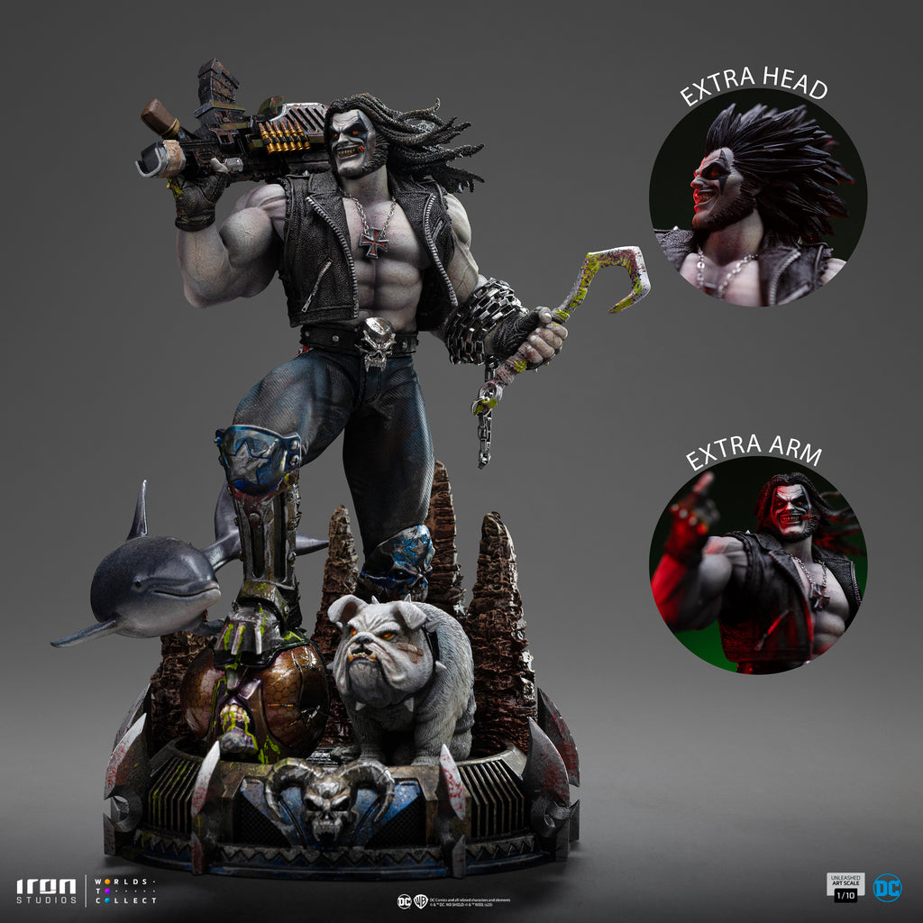 Pre-Order -  Statue Lobo Unleashed - DC Comics - Art Scale 1/10 - Iron Studios