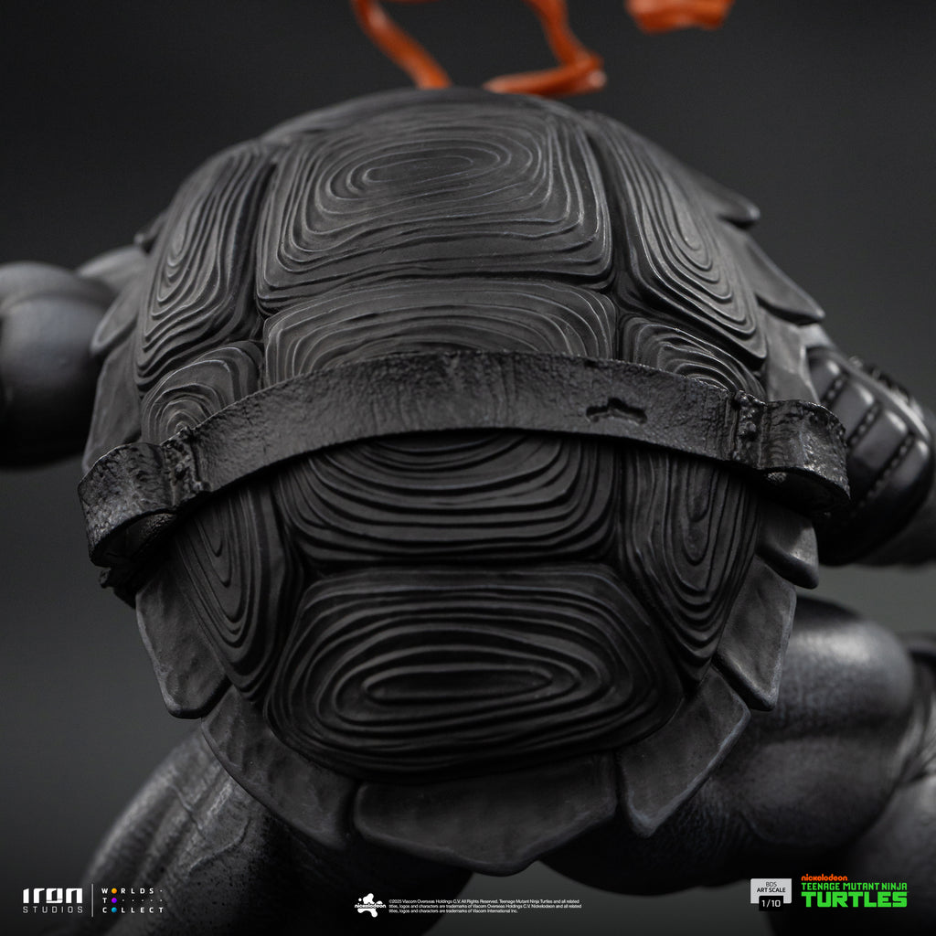 Pre-Order - Michelangelo (Black and White Variant) - Teenage Mutant Ninja Turtles - BDS Art Scale 1/10 - Iron Studios