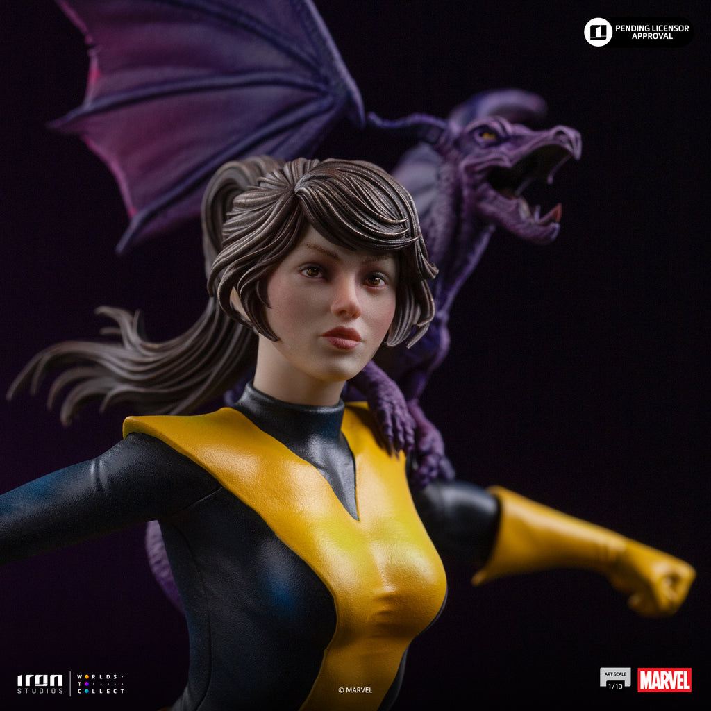 Pre-Order - Statue Kitty Pryde & Lockheed - X-Men Comics - BDS Art Scale 1/10 - Iron Studios