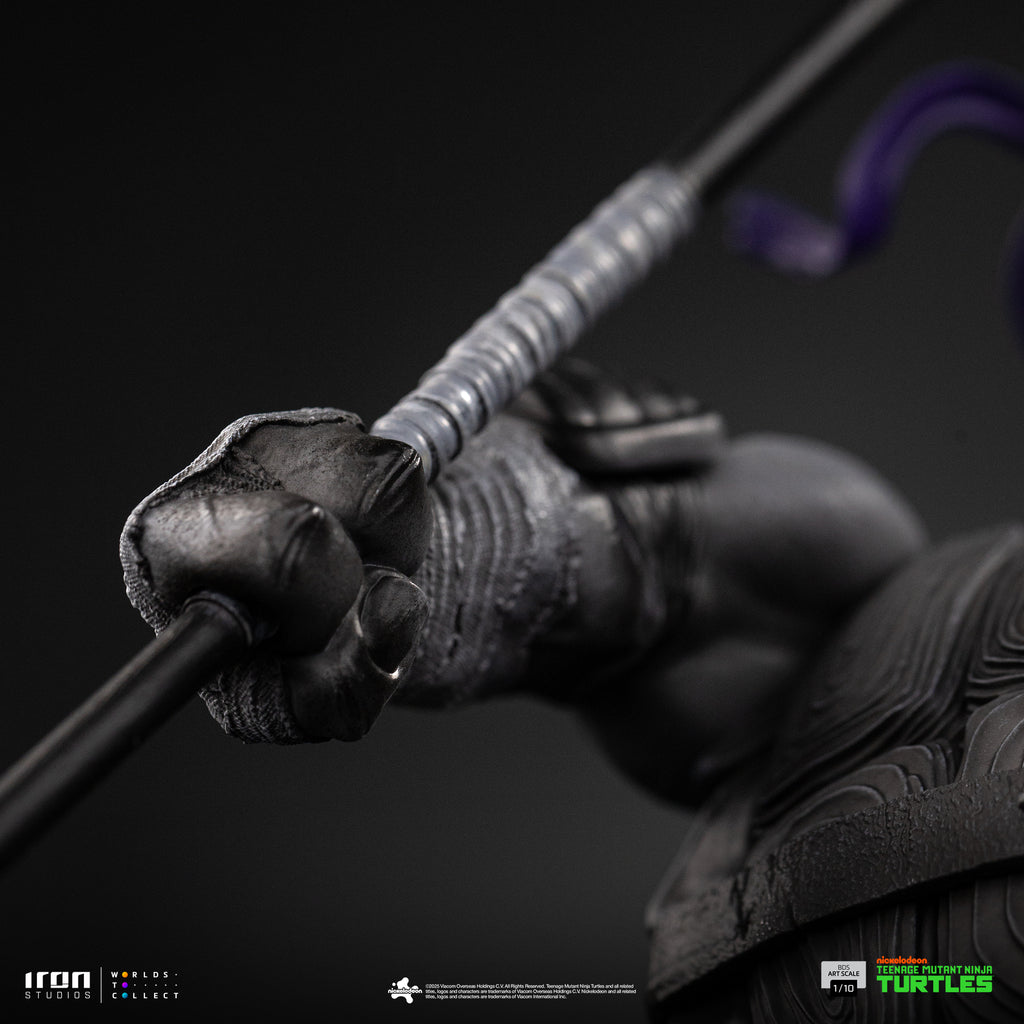Pre-Order - Donatello (Black and White Variant) - Teenage Mutant Ninja Turtles - BDS Art Scale 1/10 - Iron Studios