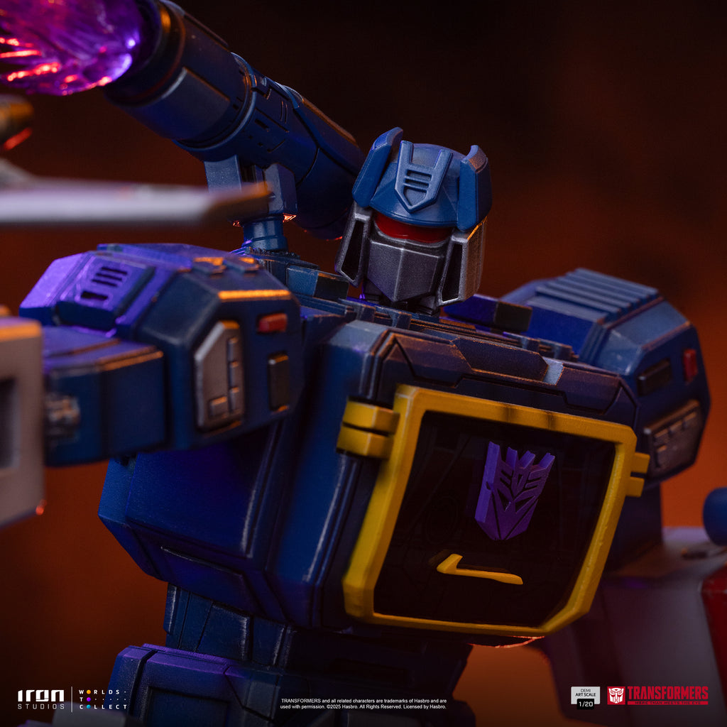 Pre-Order - Statue Soundwave - Transformers - Demi Art Scale 1/20 - Iron Studios