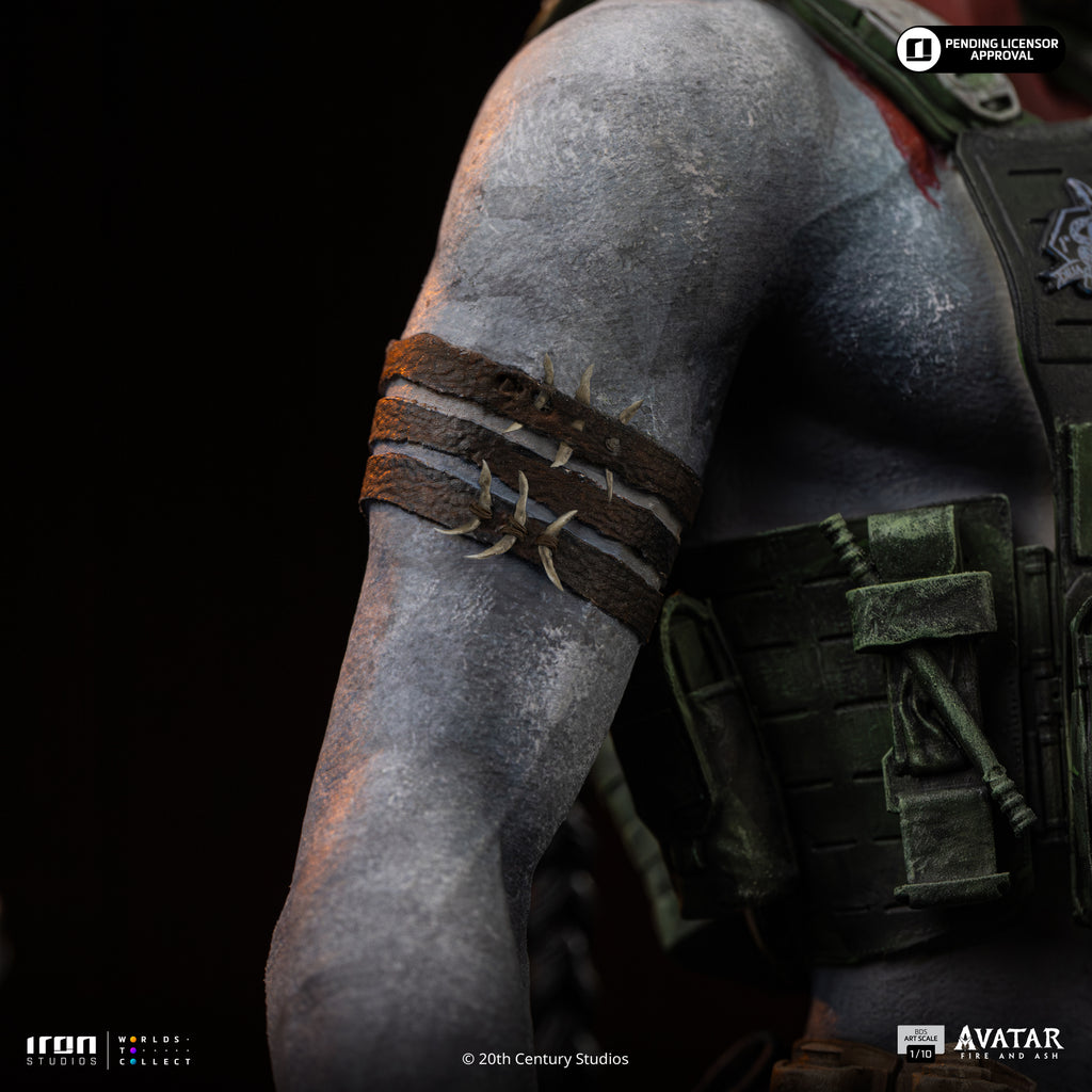 Pre-Order - Statue Miles Quaritch - Avatar 3: Fire and Ash - Art Scale 1/10 - Iron Studios