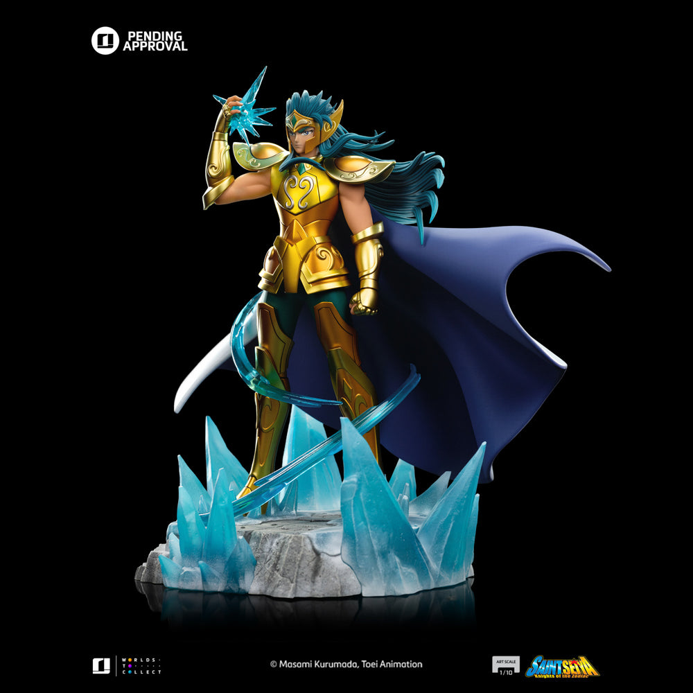 Pre-Order -  Statue Aquarius Camus - Saint Seiya - Art Scale 1/10 - Iron Studios