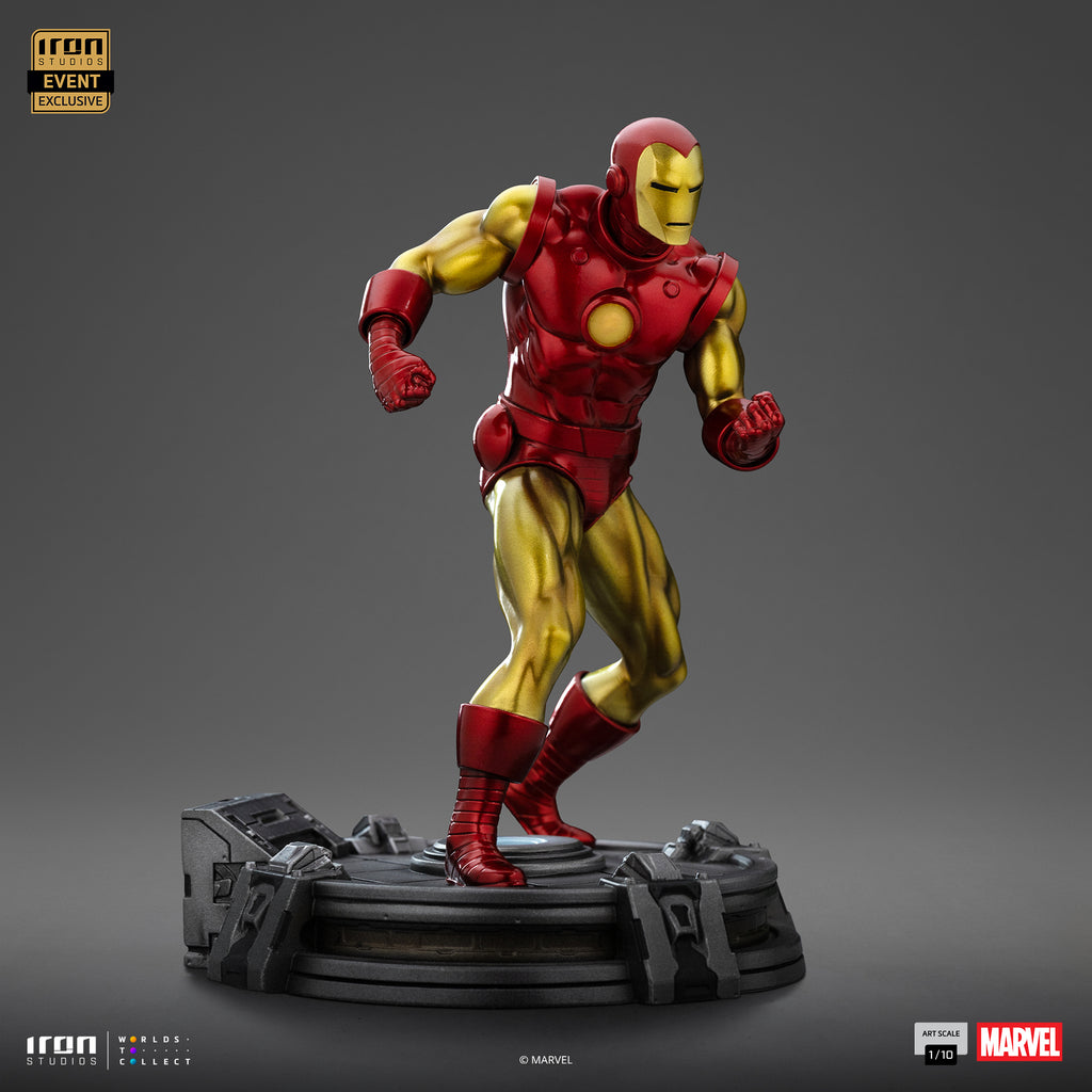 Iron Man (CCXP Event Exclusive 2025) - Marvel Comics - Art Scale 1/10 - Iron Studios