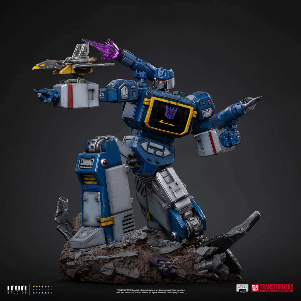 Pre-Order - Statue Soundwave - Transformers - Demi Art Scale 1/20 - Iron Studios