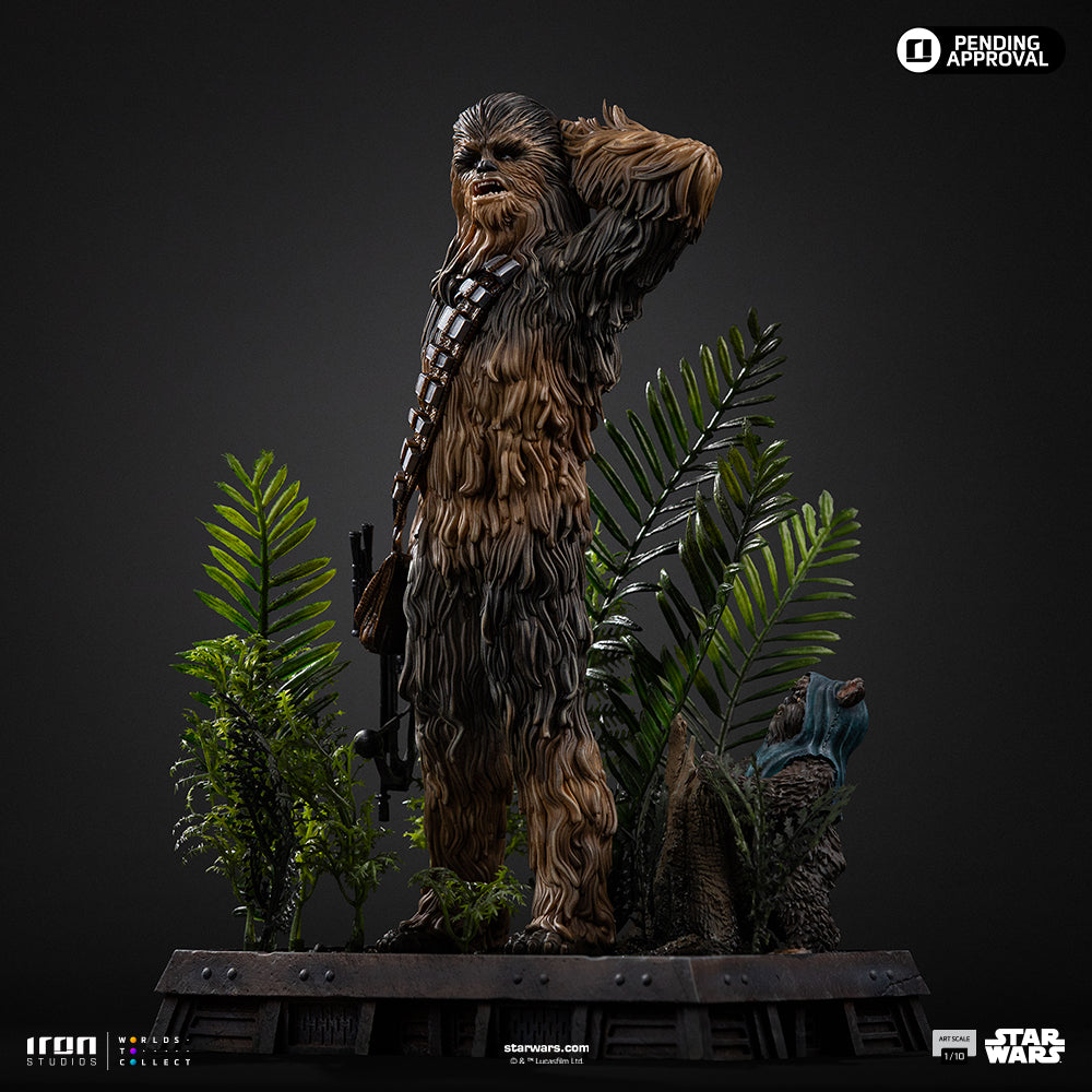 Pre-Order - Statue Chewbacca and Tokkat - Star Wars - Art Scale 1/10 - Iron Studios