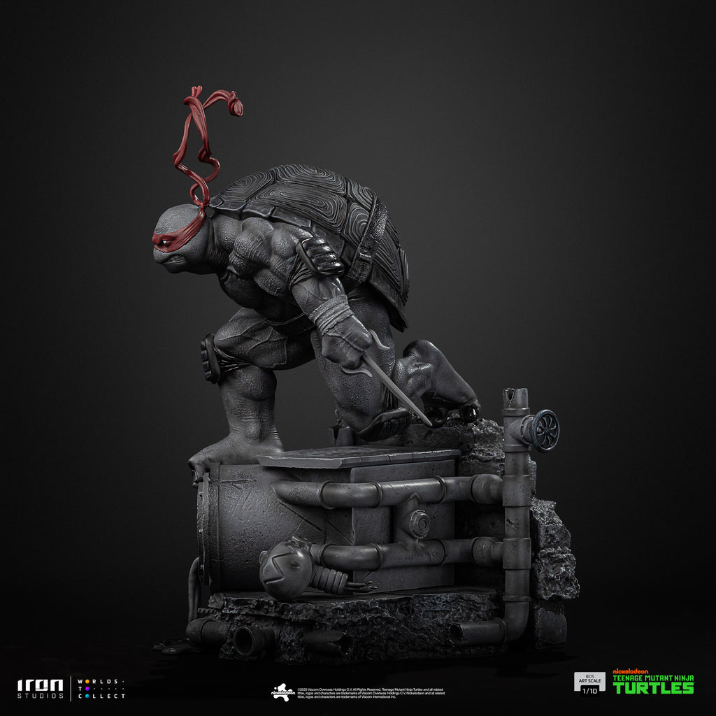 Pre-Order - Raphael (Black and White Variant) - Teenage Mutant Ninja Turtles - BDS Art Scale 1/10 - Iron Studios
