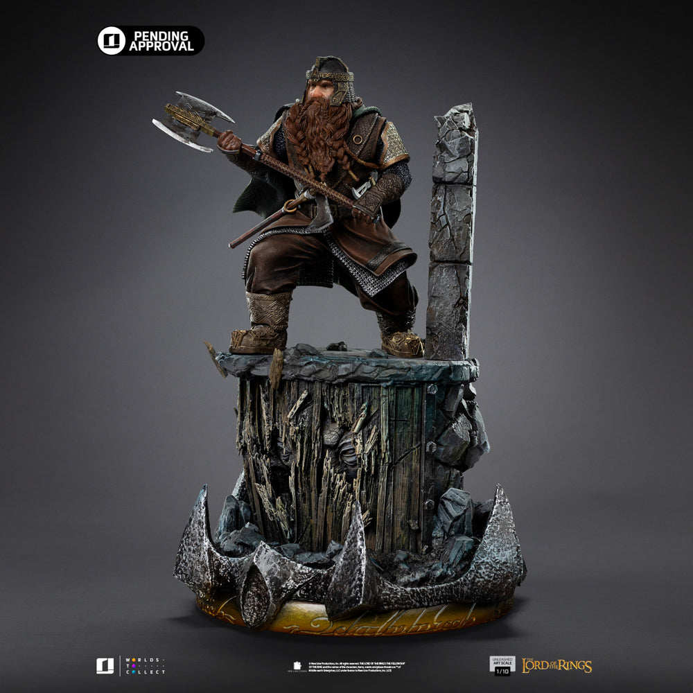 Pre-Order - Statue Gimli Unleashed - The Lord of the Rings - Art Scale 1/10 - Iron Studios