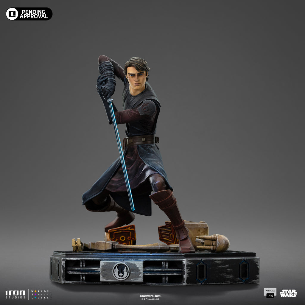 Pre-Order - Statue Anakin Skywalker - Star Wars: Clone Wars - Art Scale 1/10 - Iron Studios