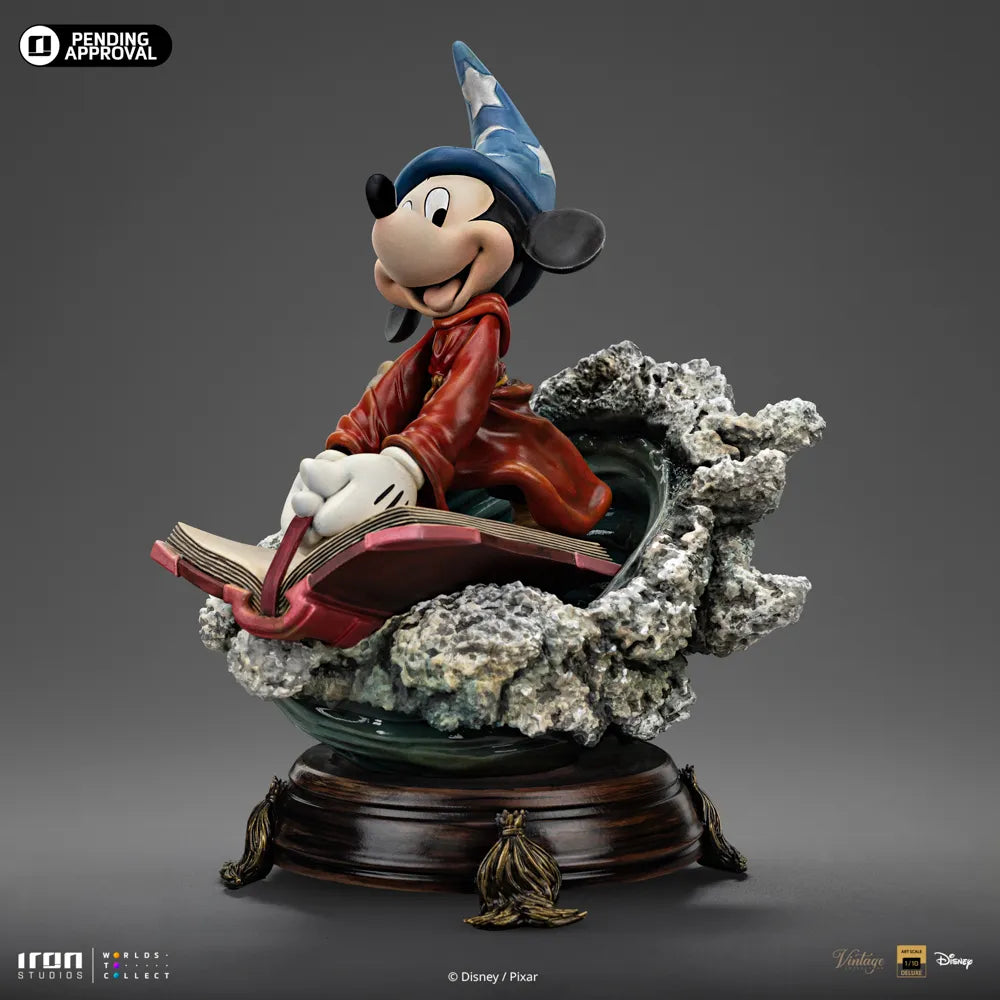 Pre-Order - Statue Sorcerer Mickey - Disney Classics - Vintage Collection - Iron Studios