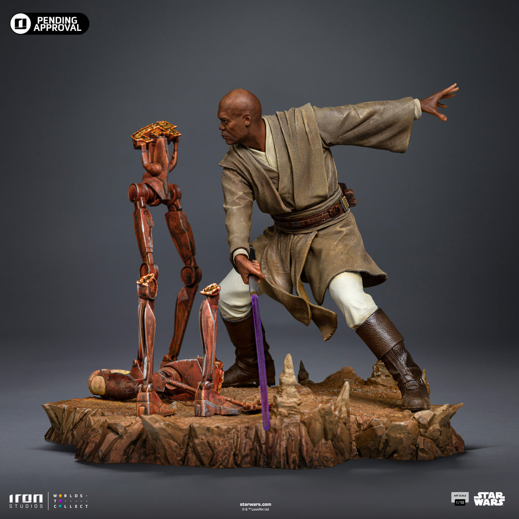 Pre-Order - Statue Mace Windu - Star Wars - Art Scale 1/10 - Iron Studios