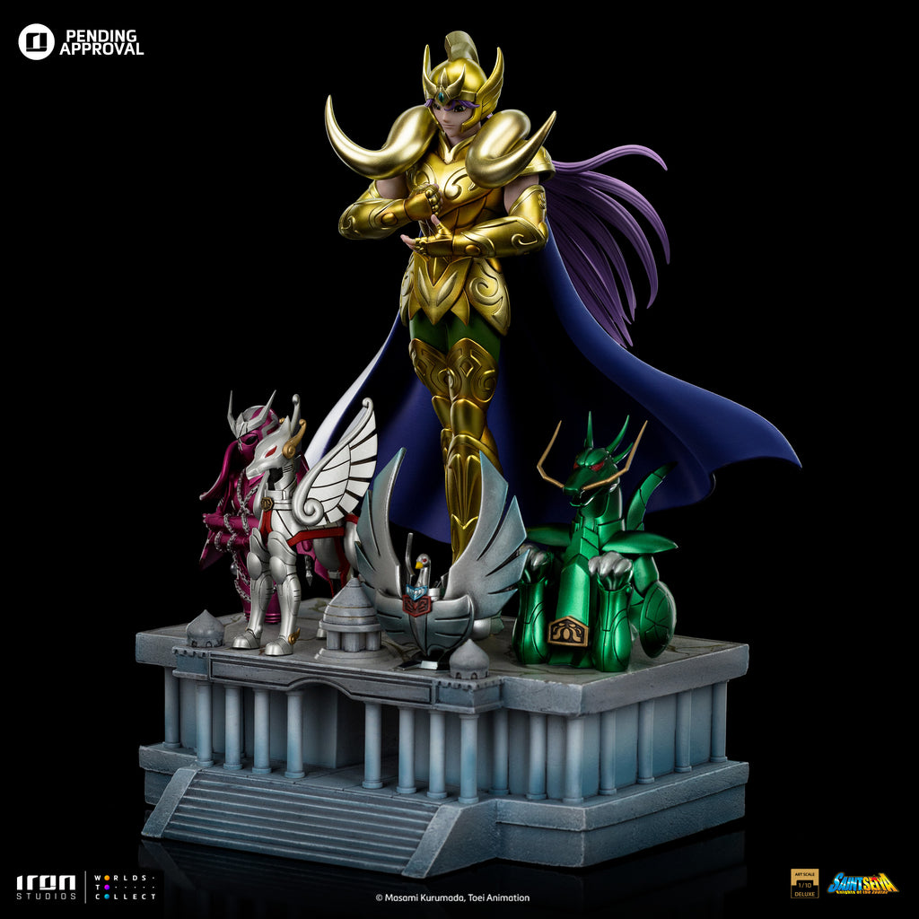 Statue Aries Mu - Saint Seiya - Deluxe Art Scale 1/10 - Iron Studios