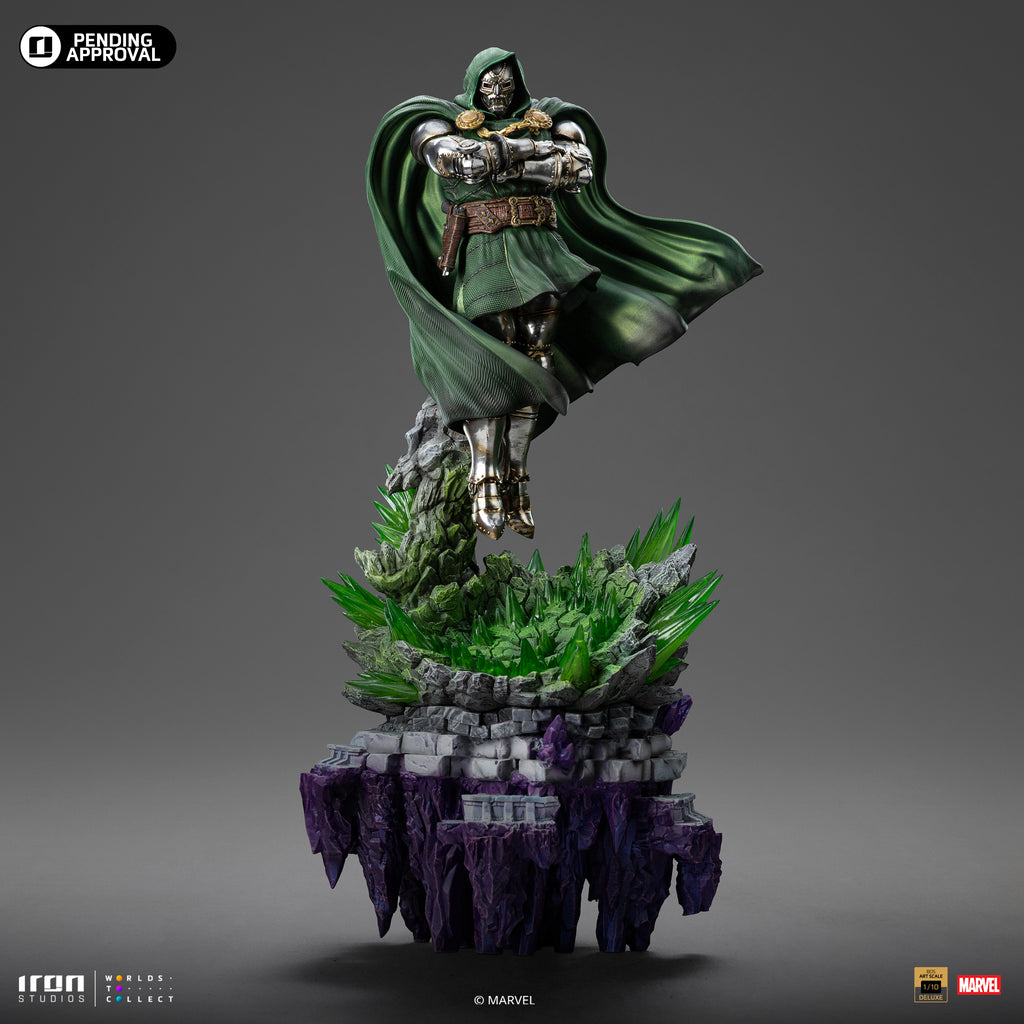 Pre-Order- Statue Doctor Doom Deluxe - Infinity Gauntlet Diorama - BDS Art Scale 1/10 - Iron Studios