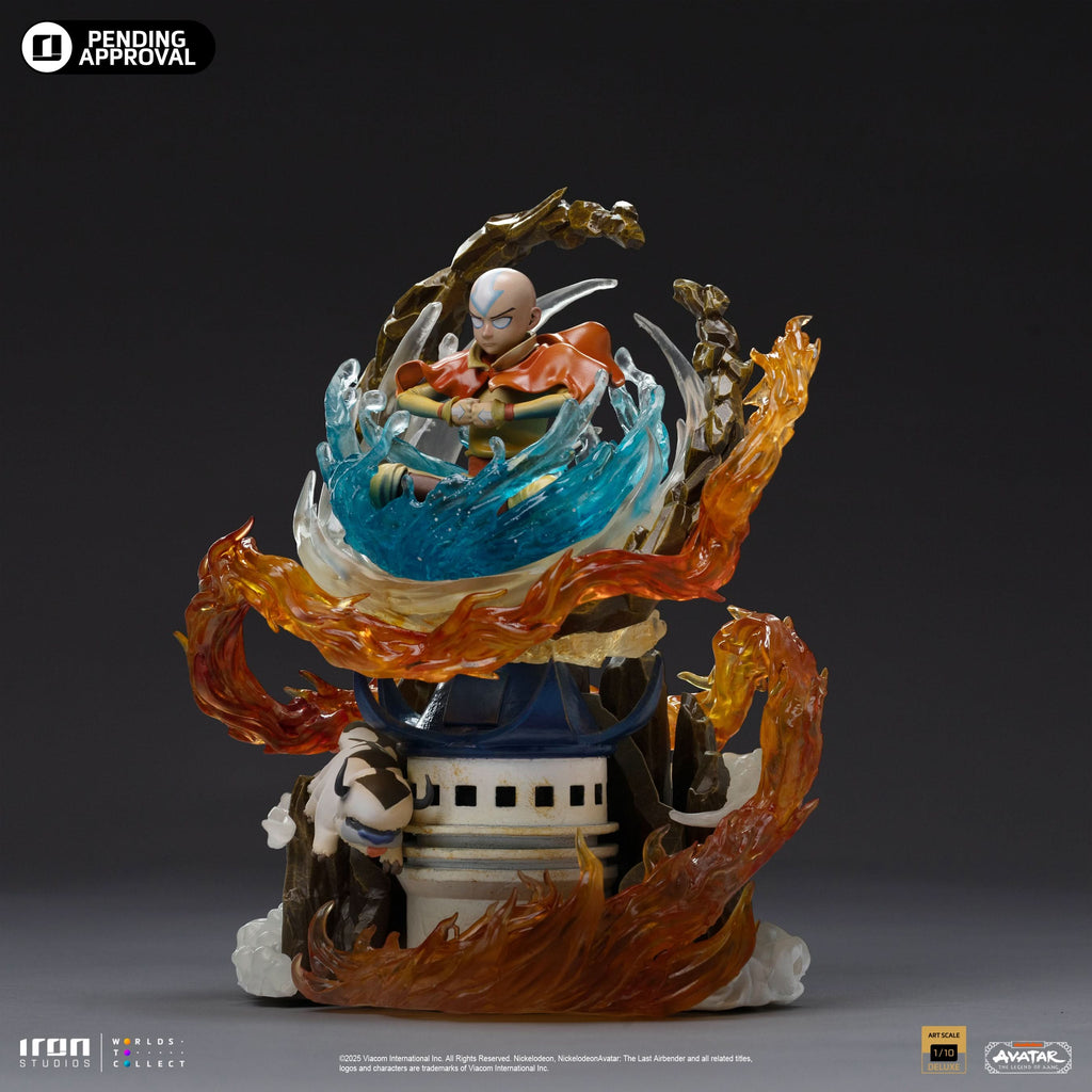 Statue Aang - Avatar: The Last Airbender - Deluxe Art Scale 1/10 - Iron Studios