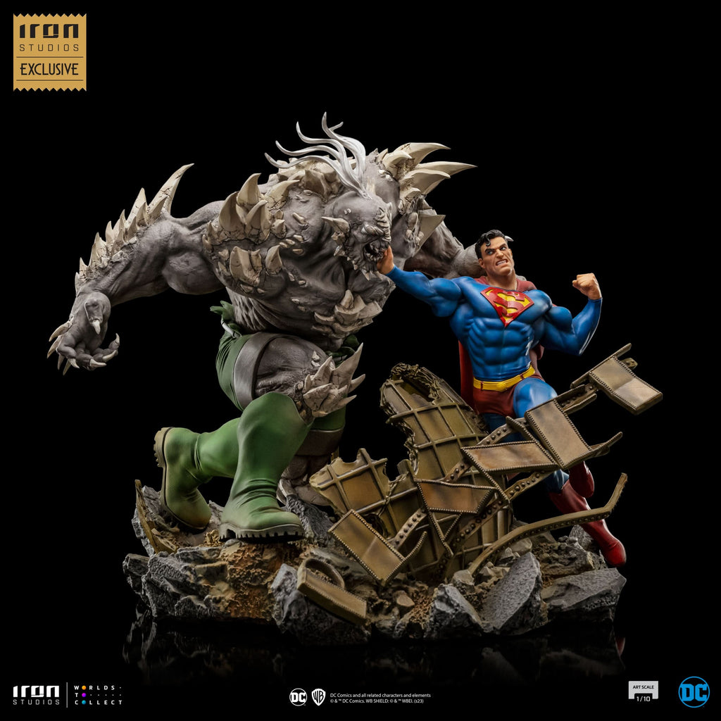 Statue Superman vs Doomsday - DC Comics - Art Scale 1/10 - Iron Studios