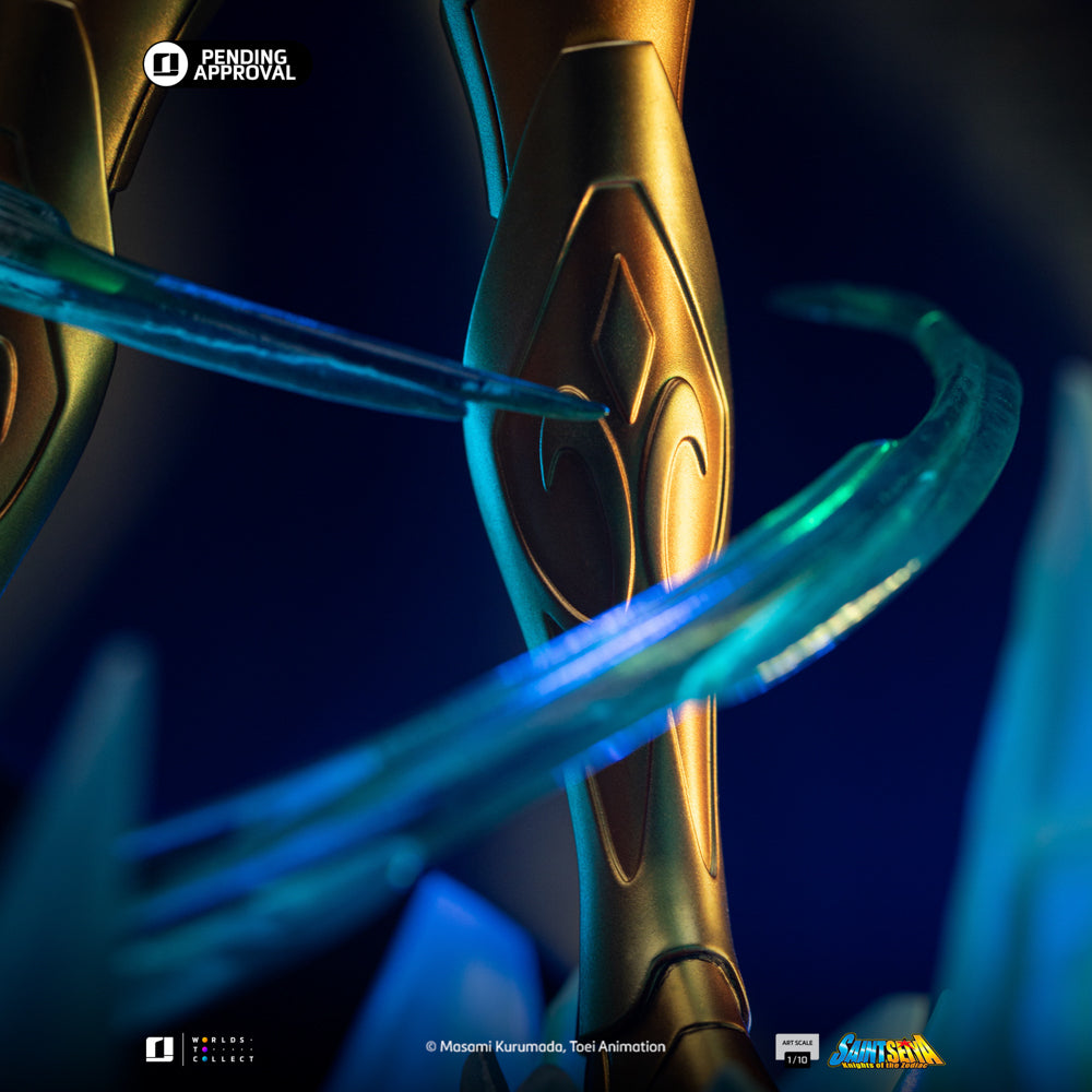 Pre-Order -  Statue Aquarius Camus - Saint Seiya - Art Scale 1/10 - Iron Studios