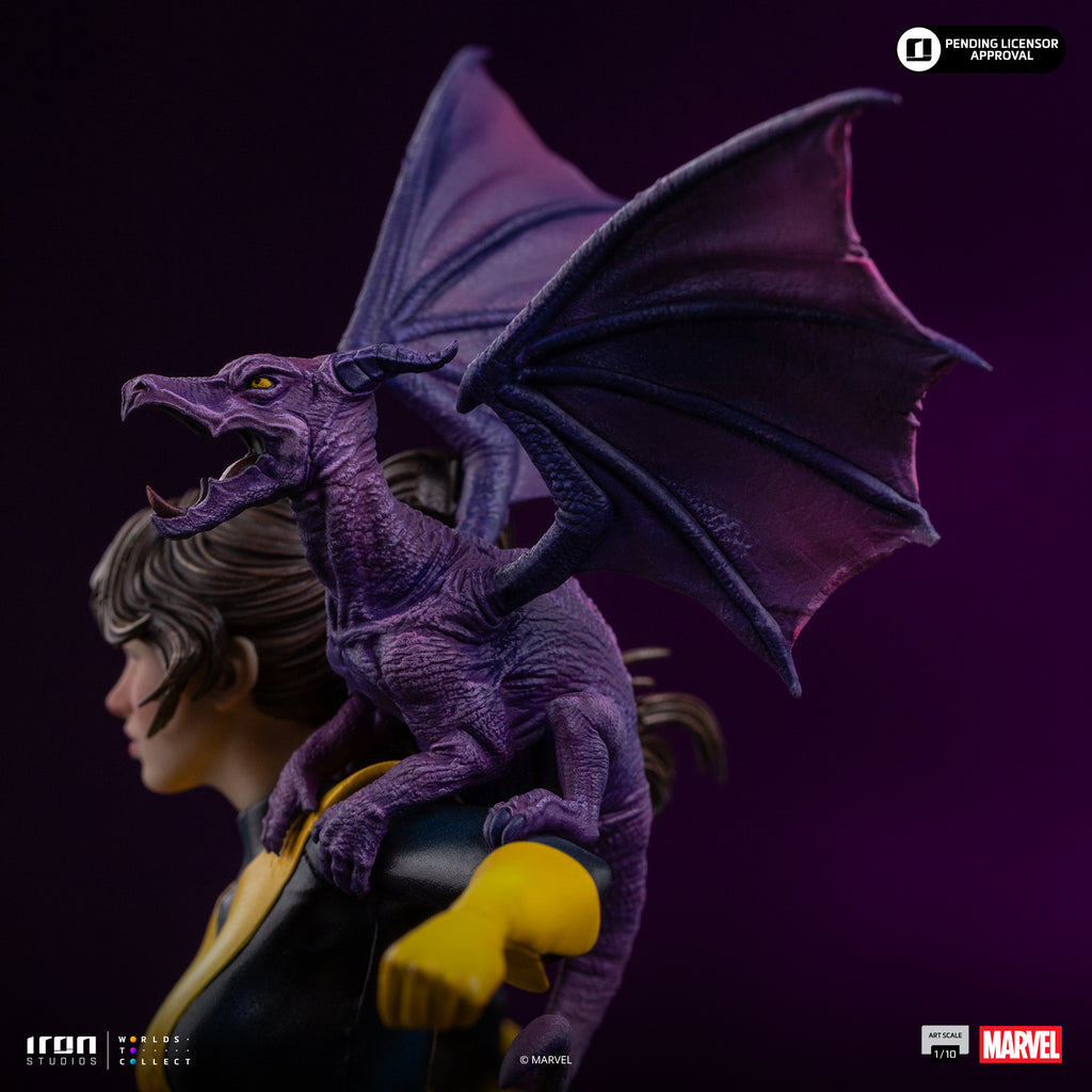 Pre-Order - Statue Kitty Pryde & Lockheed - X-Men Comics - BDS Art Scale 1/10 - Iron Studios