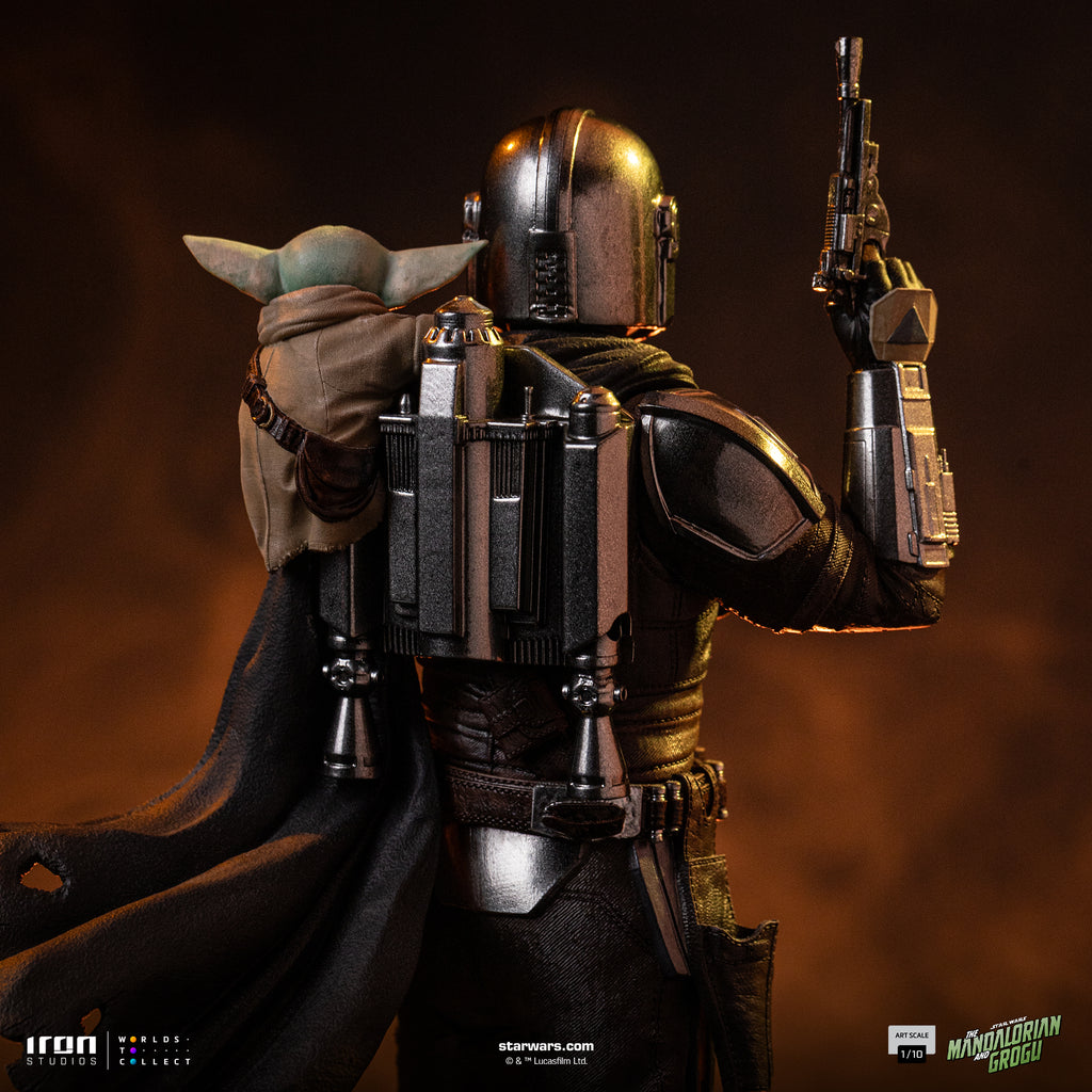 Pre-Order - Statue Mandalorian and Grogu - The Mandalorian and Grogu Movie - Art Scale 1/10 - Iron Studios