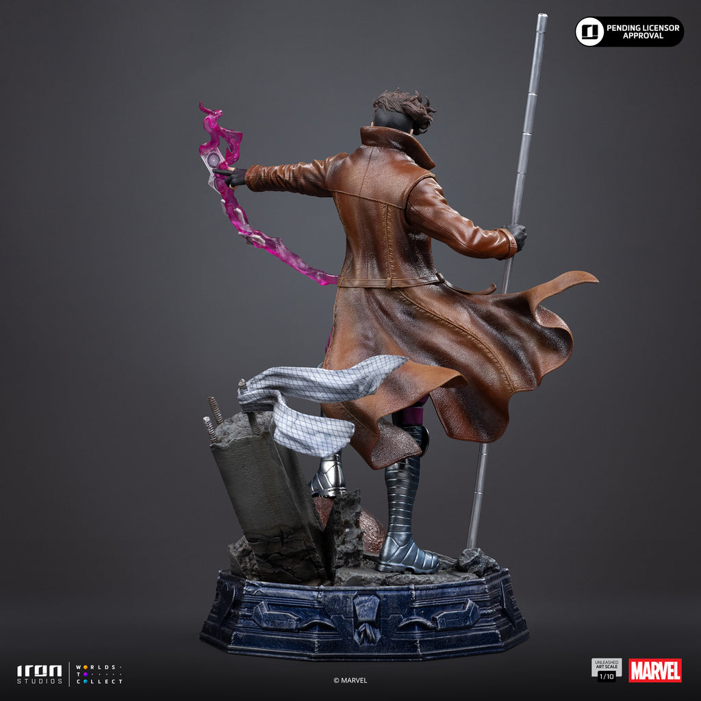 Pre-Order - Statue Gambit Unleashed - X-Men - Art Scale 1/10 - Iron Studios