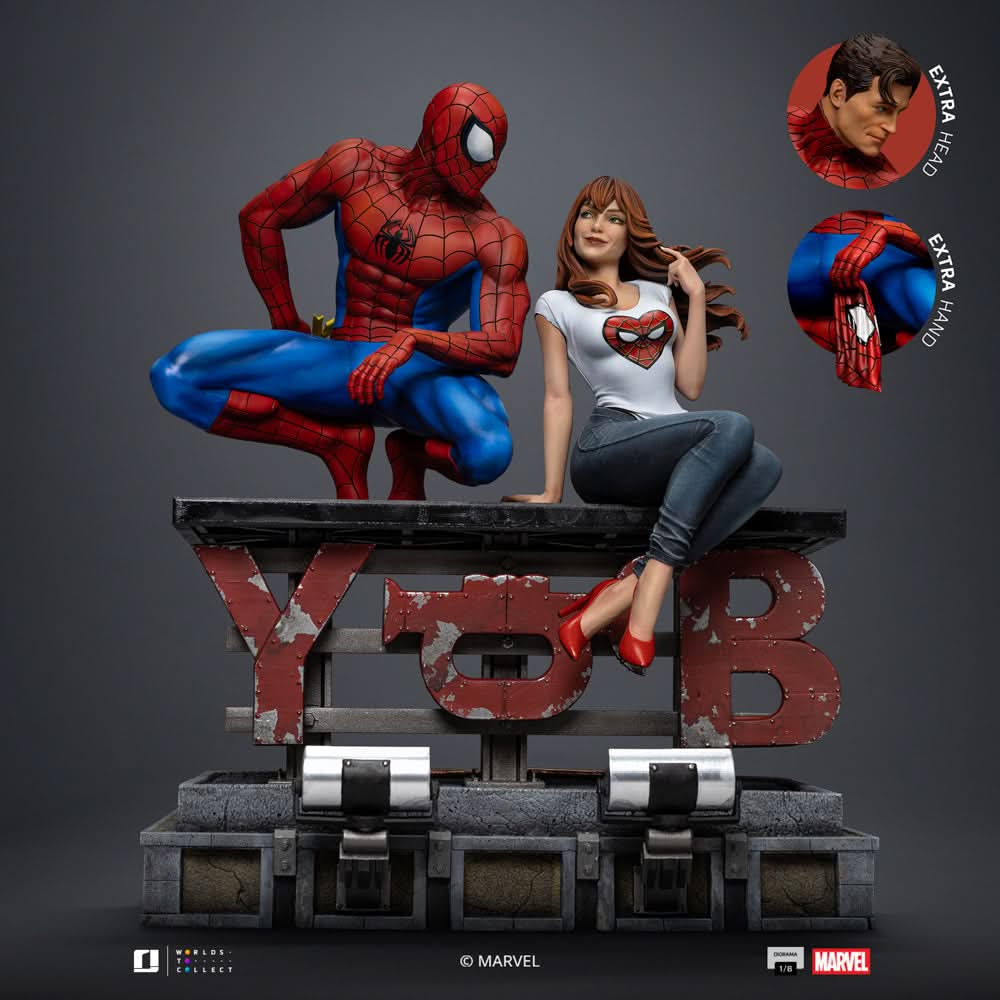 Pre-Order - Statue Spider-Man and Mary Jane - Marvel Comics - Diorama 1/6 - Iron Studios