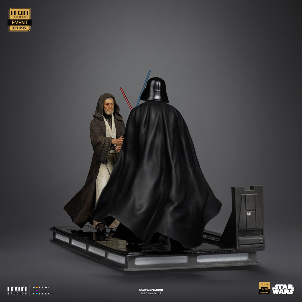 Darth Vader vs Obi-Wan Kenobi (CCXP Event Exclusive 2025) - Star Wars - Art Scale 1/10 - Iron Studios