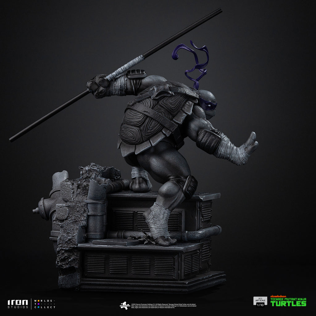 Pre-Order - Donatello (Black and White Variant) - Teenage Mutant Ninja Turtles - BDS Art Scale 1/10 - Iron Studios