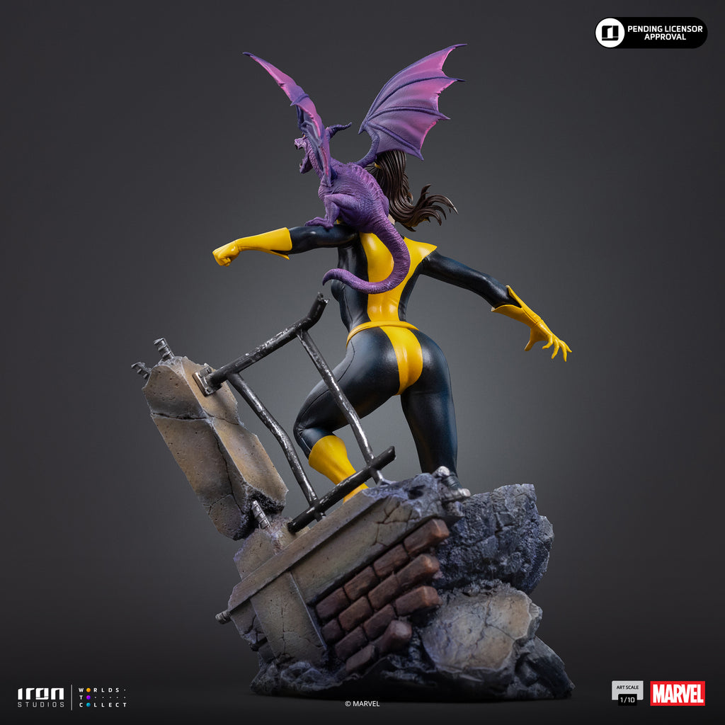 Pre-Order - Statue Kitty Pryde & Lockheed - X-Men Comics - BDS Art Scale 1/10 - Iron Studios