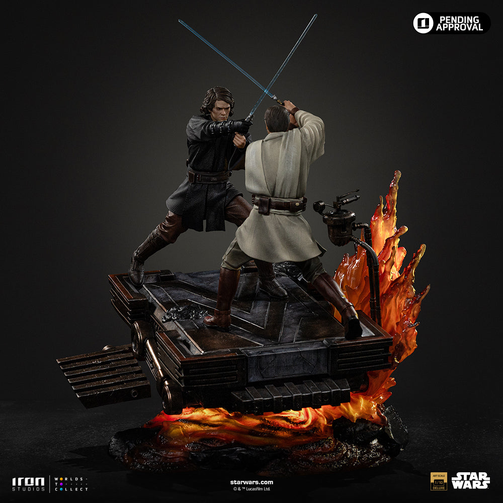 Pre-Order - Statue Anakin Vs Obi-Wan (Revenge of the Sith 20th Years Anniversary) - Star Wars - Art Scale 1/10 - Iron Studios