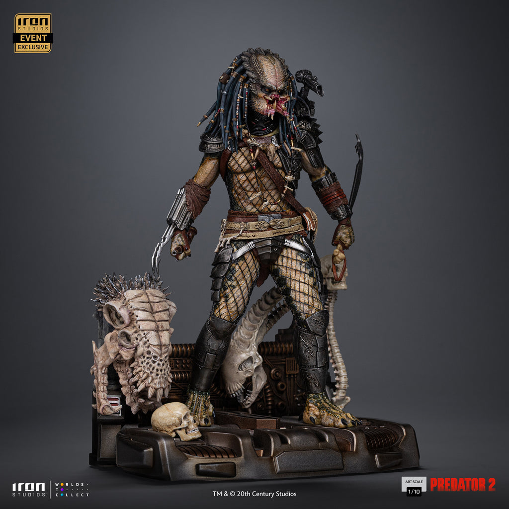 Statue Elder Predator (CCXP Event Exclusive 2025) - Predator 2 - Art Scale 1/10 - Iron Studios