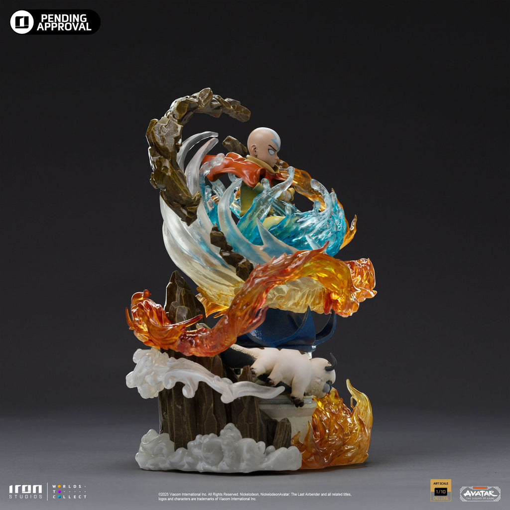 Statue Aang - Avatar: The Last Airbender - Deluxe Art Scale 1/10 - Iron Studios