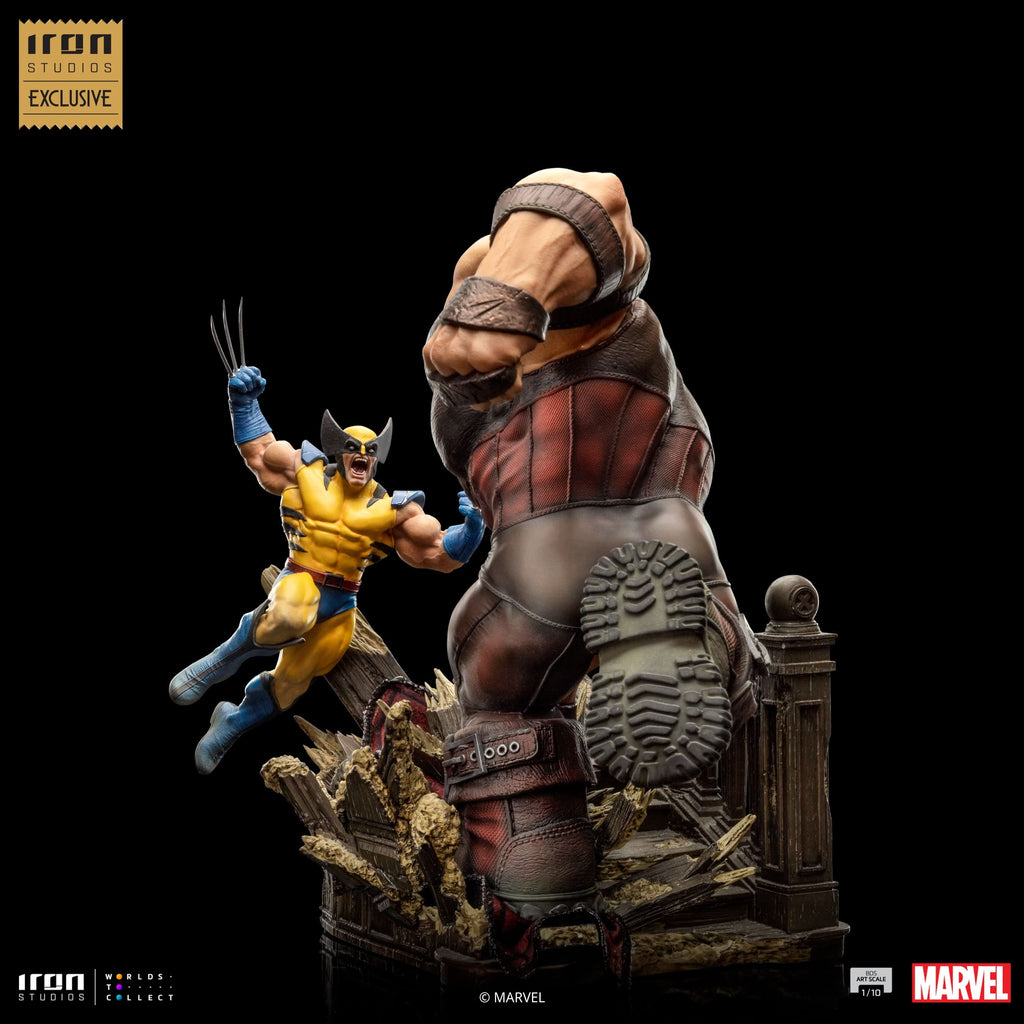 Statue Wolverine vs Juggernaut - X-Men - Art Scale 1/10 - Iron Studios
