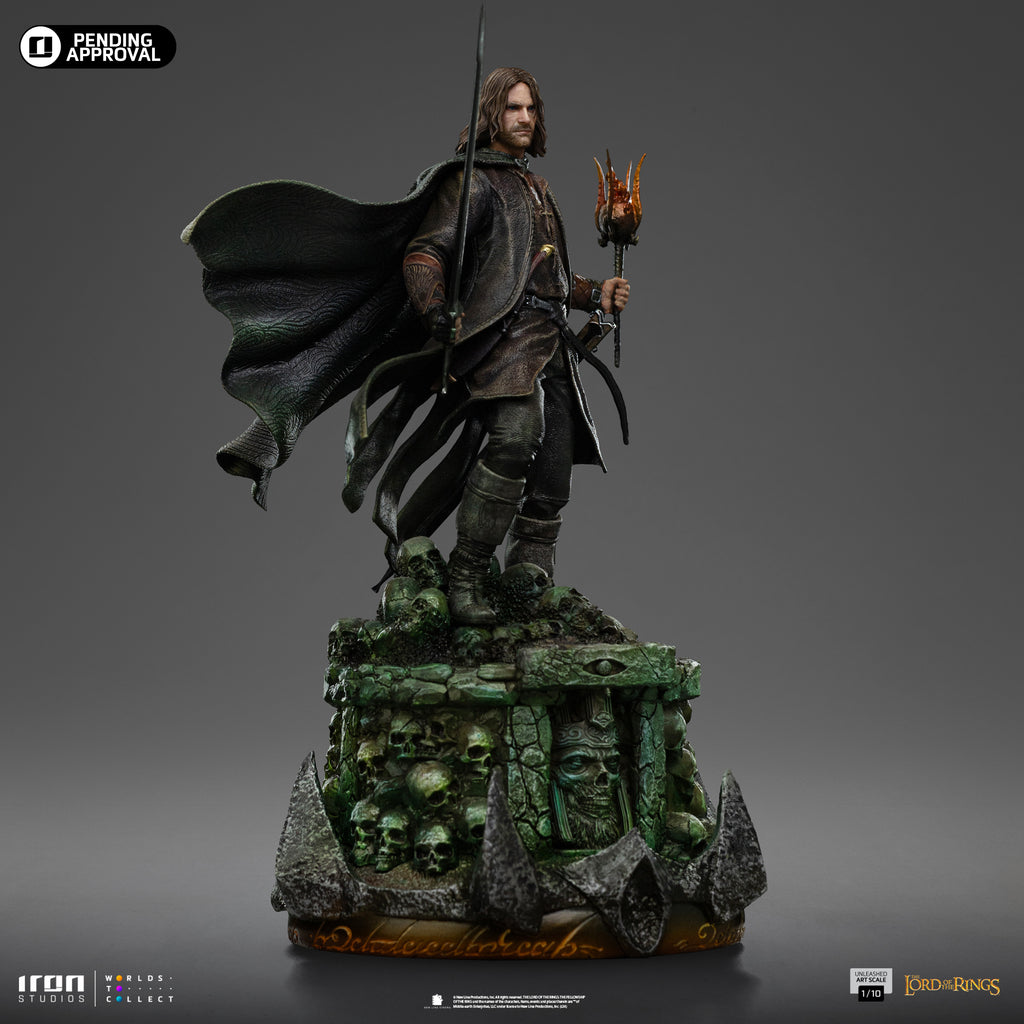Statue Aragorn Unleashed - The Lord of the Rings - Art Scale 1/10 - Iron Studios