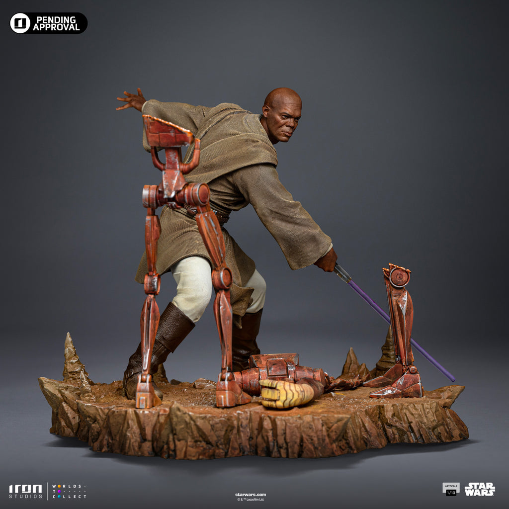 Pre-Order - Statue Mace Windu - Star Wars - Art Scale 1/10 - Iron Studios