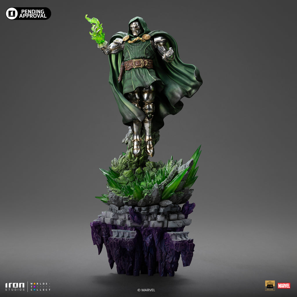 Pre-Order- Statue Doctor Doom Deluxe - Infinity Gauntlet Diorama - BDS Art Scale 1/10 - Iron Studios