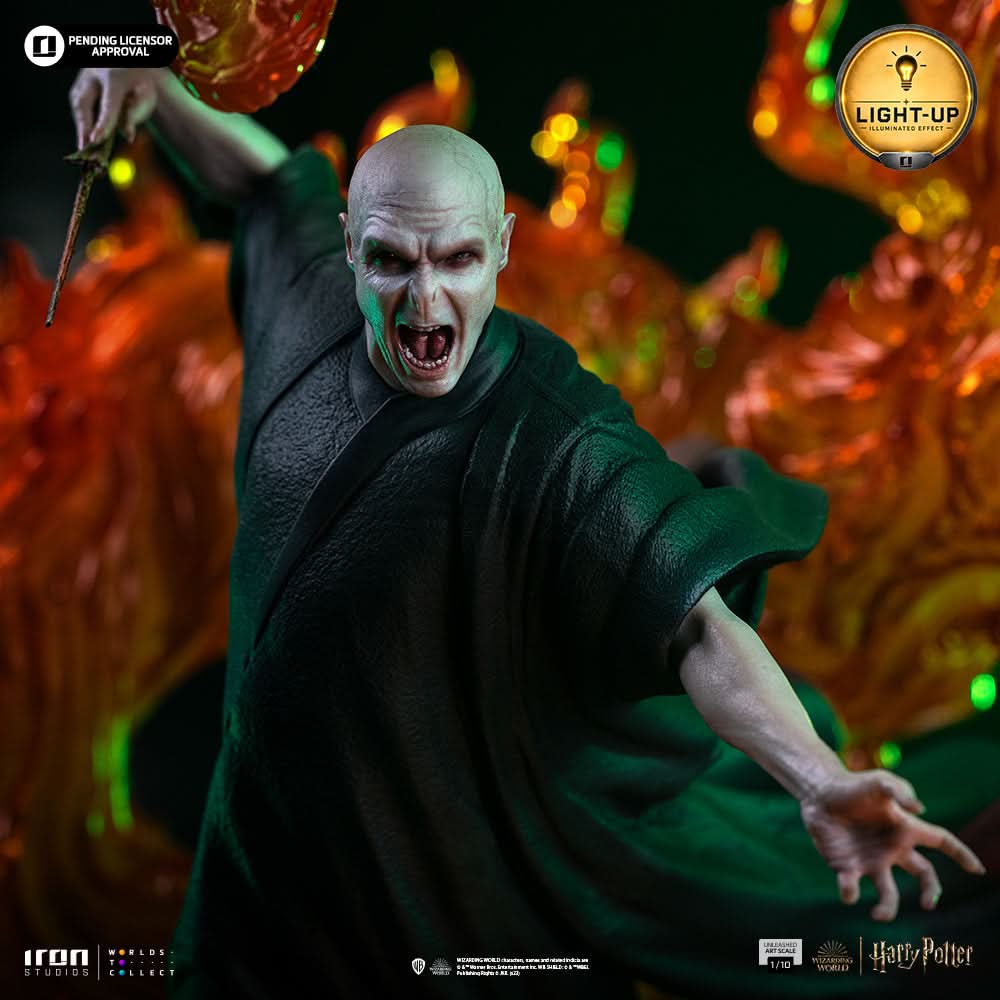 Pre-Order - Statue Voldemort Unleashed - Harry Potter - Art Scale 1/10 - Iron Studios