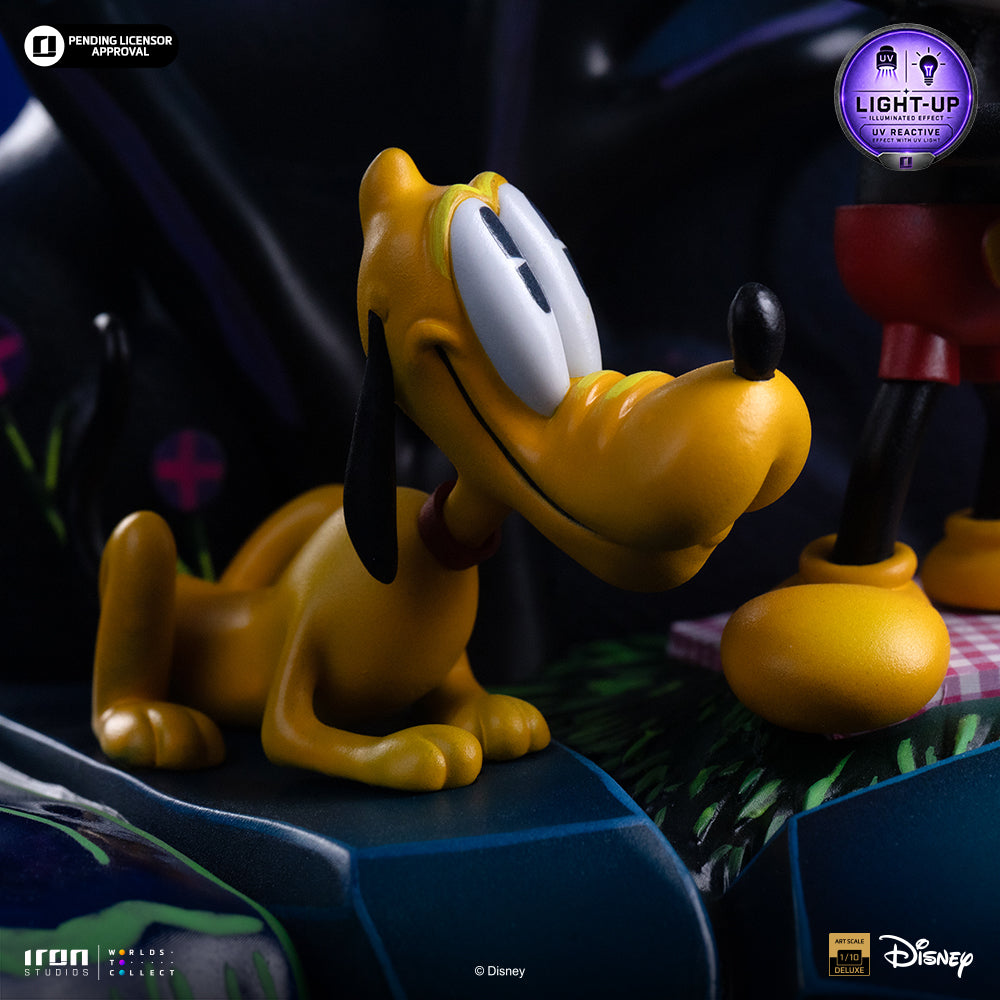 Pre-Order - Statue Mickey, Minnie and Pluto's Day at the Park  - Disney Classics - Deluxe Art Scale 1/10 - Iron Studios